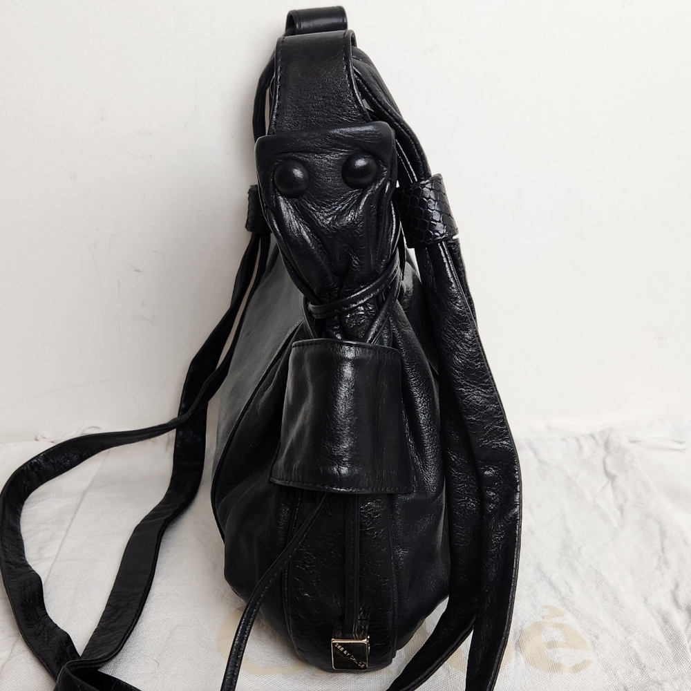 Chloe Snakeskin Leather Bucket Purse - Picture 6 of 15